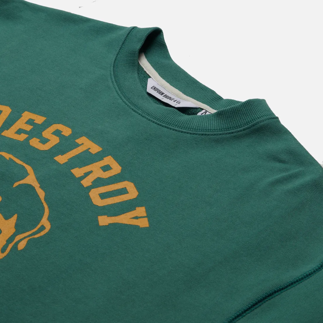 Uniform Bridge Мужская толстовка Destroy Buffalo Crew Neck