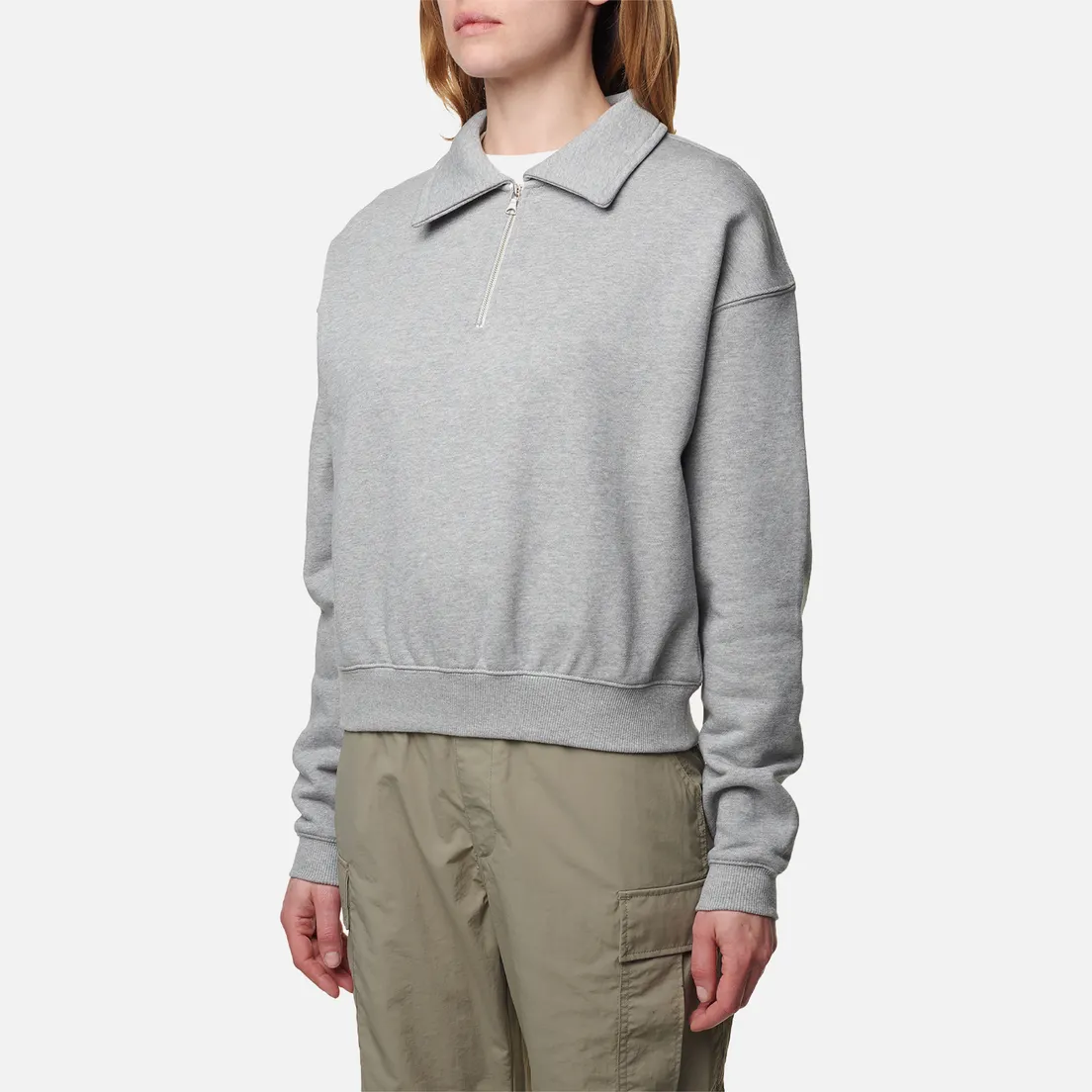 Uniform Bridge Женская толстовка Half Zip Up Hoodie