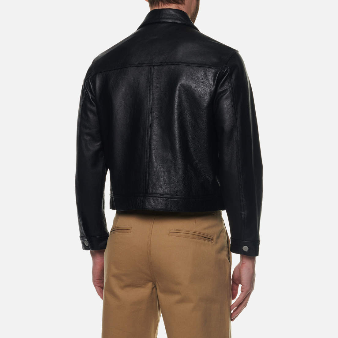 Uniform Bridge Мужская демисезонная куртка Leather Trucker