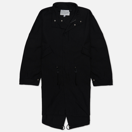 фото Мужская куртка парка uniform bridge m65 fishtail, цвет чёрный, размер m