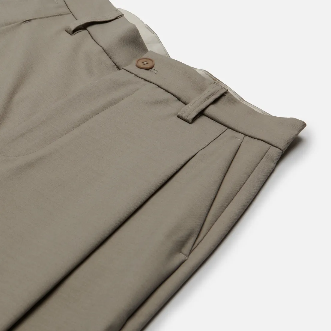 Uniform Bridge Женские брюки One Tuck Wool Slacks