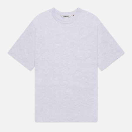 фото Мужская футболка uniform bridge pocket, цвет серый, размер m