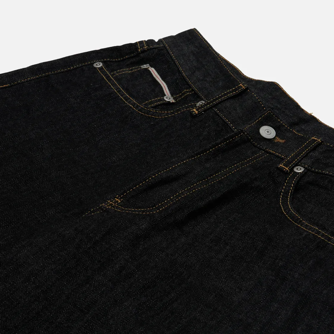 Uniform Bridge Мужские джинсы Selvedge Crop Denim