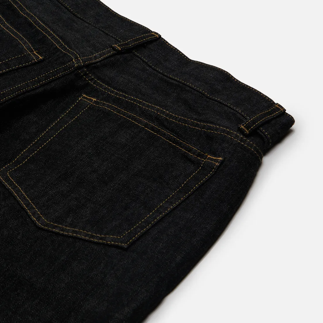 Uniform Bridge Мужские джинсы Selvedge Crop Denim