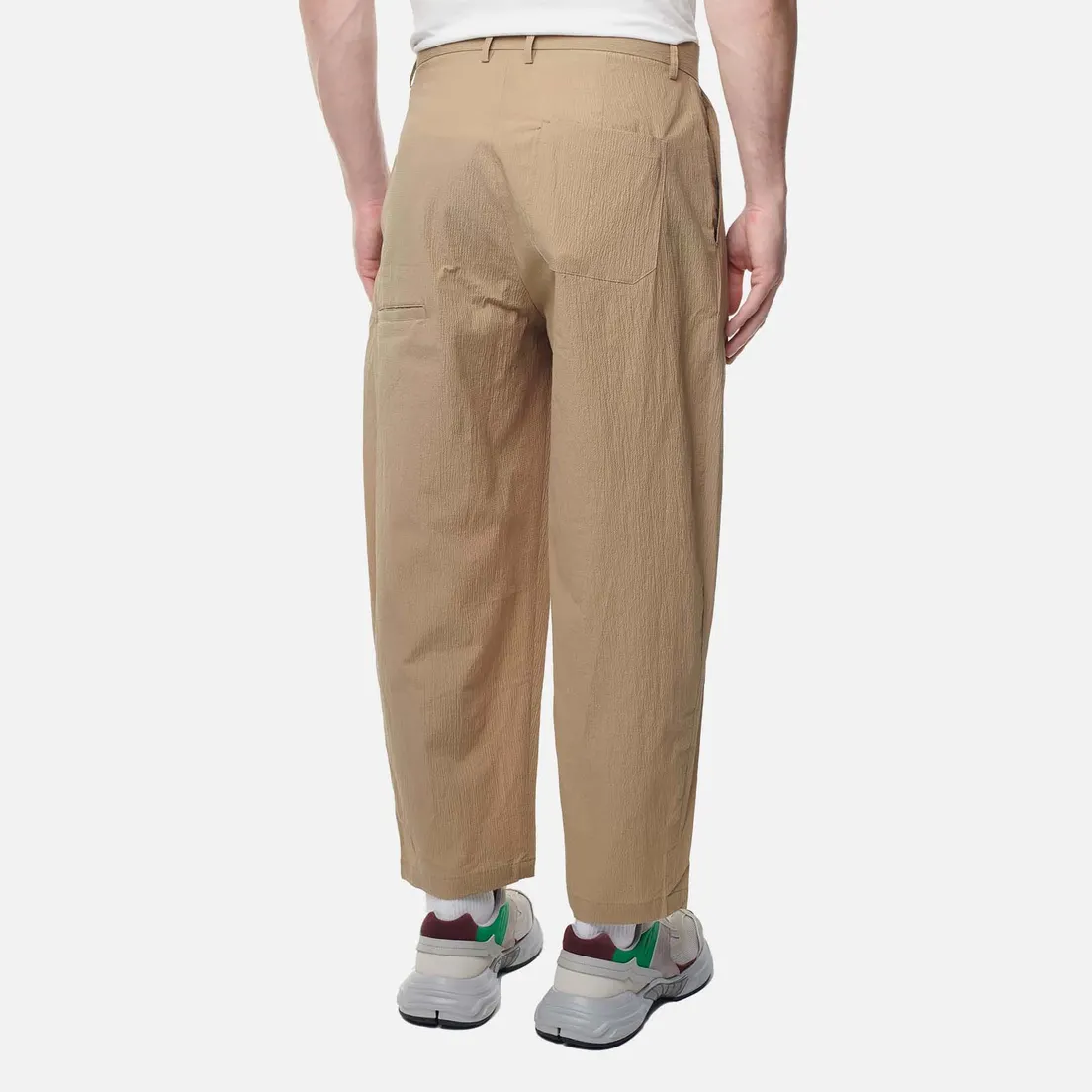 Uniform Bridge Мужские брюки Two Tuck Seersucker Crop
