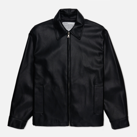 Мужская демисезонная куртка Uniform Bridge Vegan Leather Single, цвет чёрный, размер L - фото 1