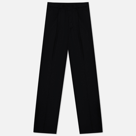 фото Мужские брюки uniform bridge wide slacks, цвет чёрный, размер s