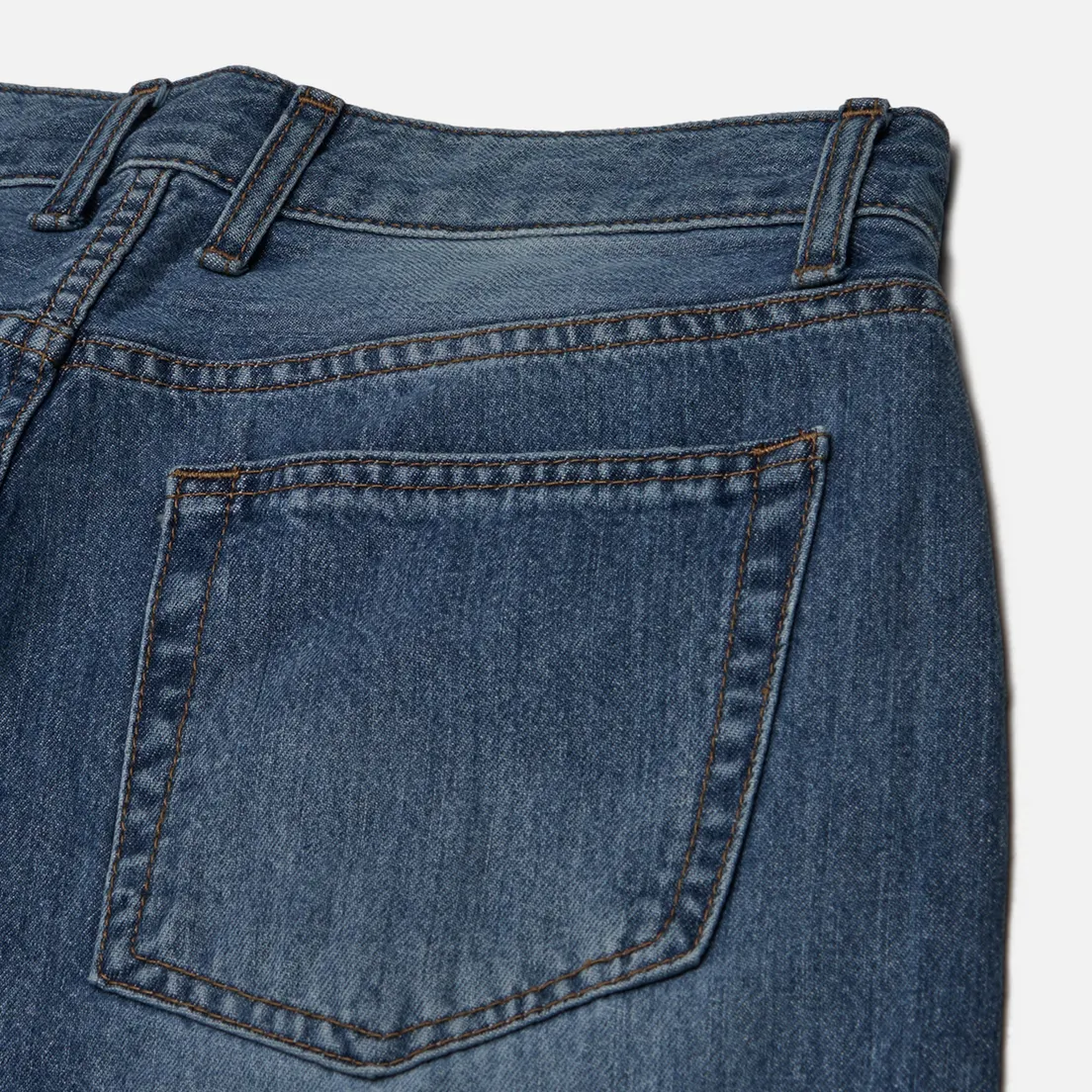 Uniform Bridge Мужские джинсы Wide Crop Denim