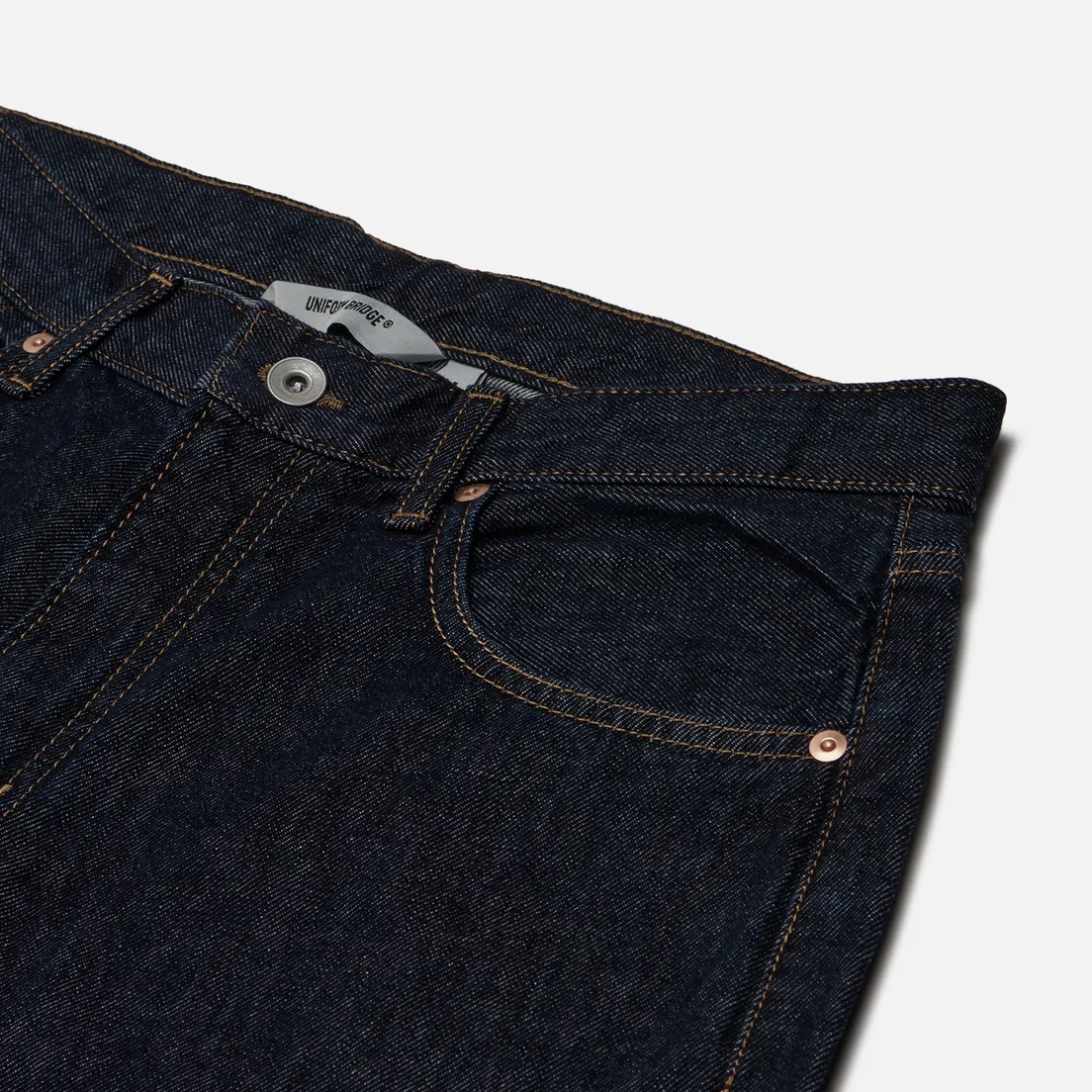 Uniform Bridge Мужские джинсы Wide Crop Denim