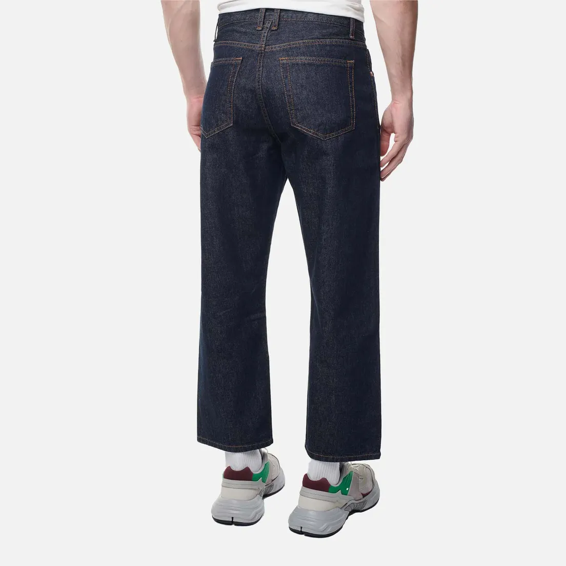 Uniform Bridge Мужские джинсы Wide Crop Denim