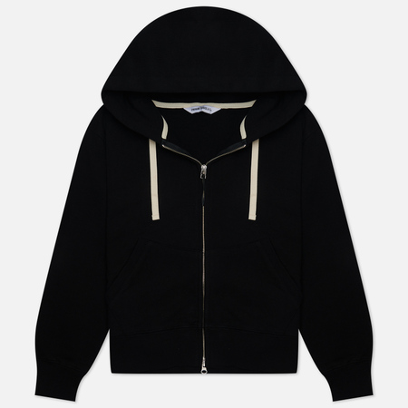 фото Женская толстовка uniform bridge zip up hoodie, цвет чёрный