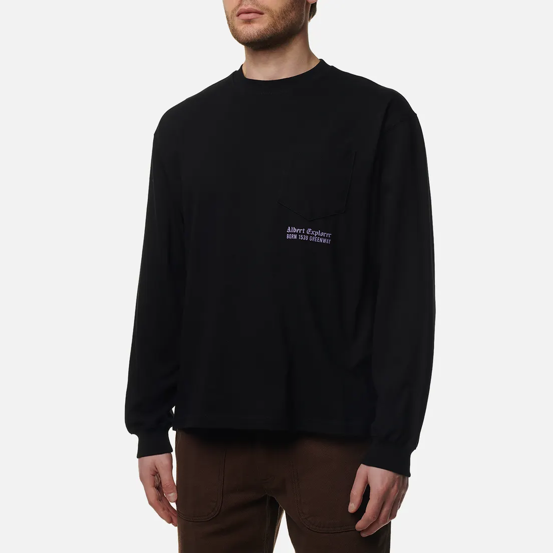 Uniform Bridge Мужской лонгслив Logo Pocket