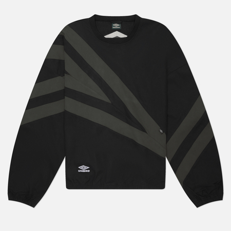 Мужская толстовка Umbro 1993 Drill Polo, цвет чёрный, размер L