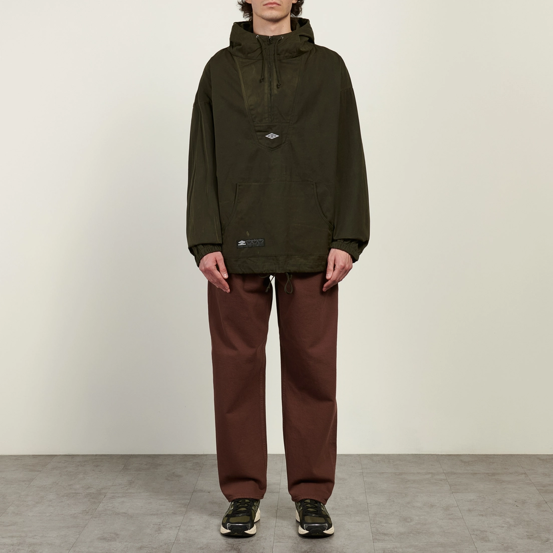 Umbro Мужская куртка анорак Masked Waxed