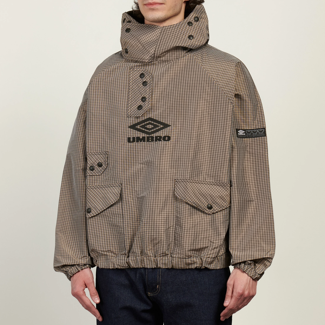 Umbro Мужская куртка анорак Smock Check