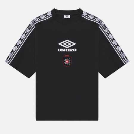 Мужская футболка Umbro OG Tape, цвет чёрный, размер XL