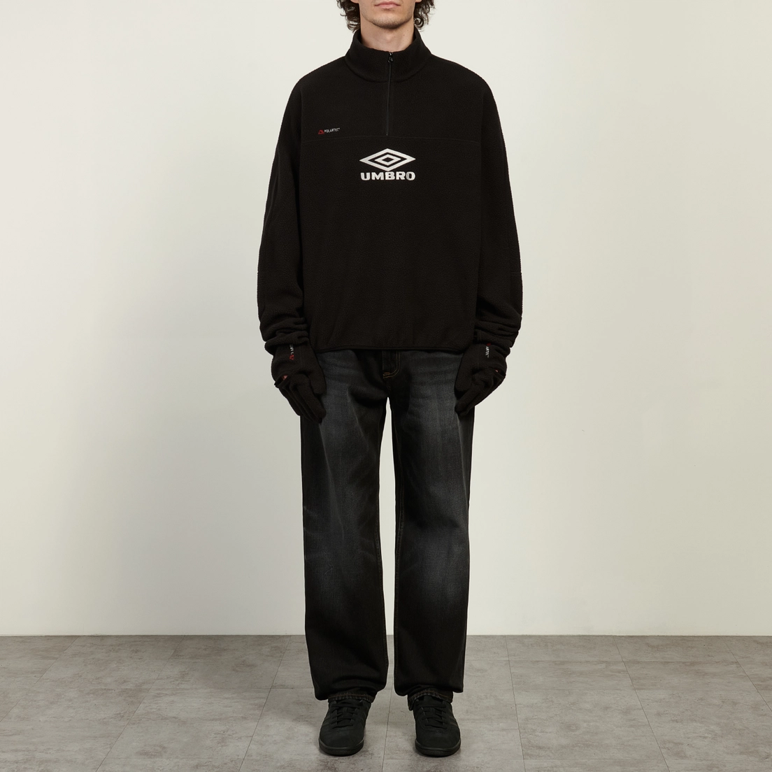 Umbro Мужская толстовка Fazi Gloved Polartec Fleece