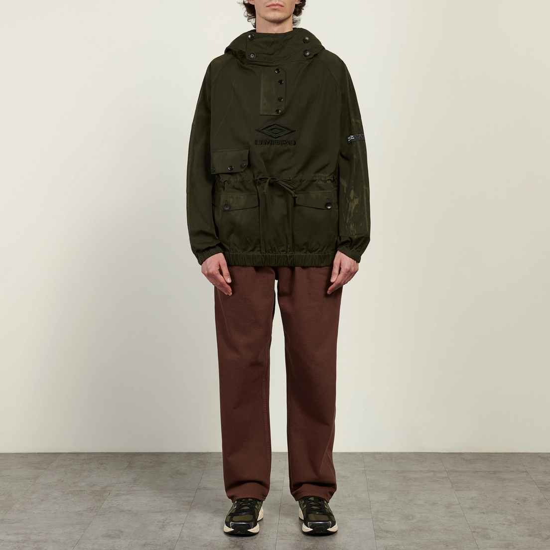Umbro Мужская куртка анорак Smock Waxed