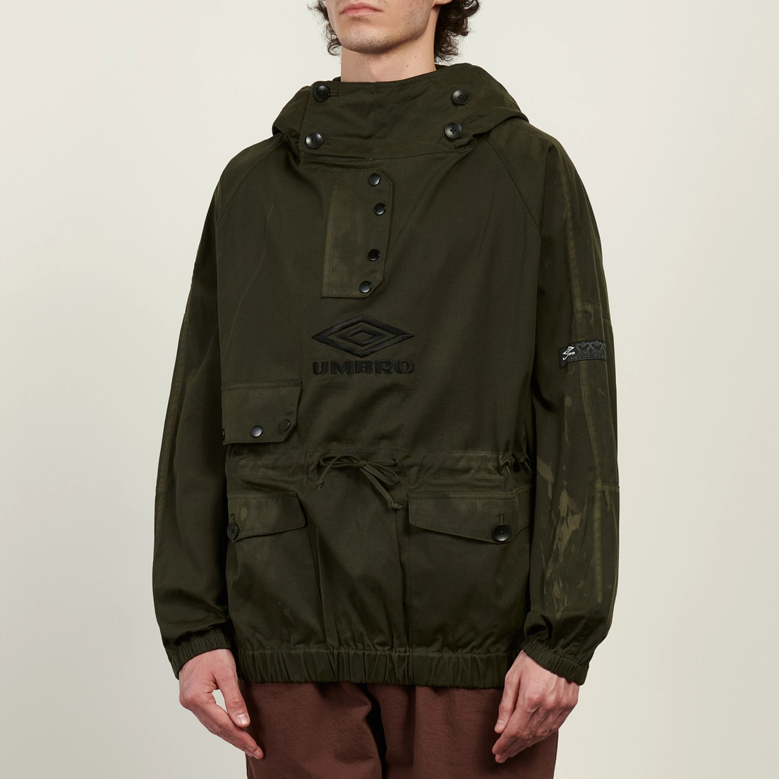 Umbro Мужская куртка анорак Smock Waxed