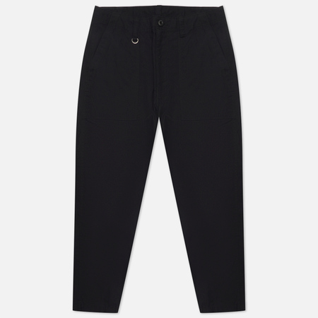 Мужские брюки uniform experiment Tapered Fatigue, цвет чёрный, размер L