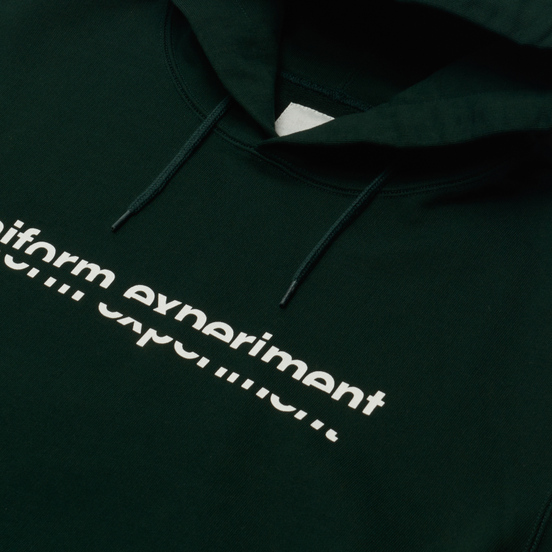 Мужская толстовка uniform experiment Slash Graphic Hoodie Green