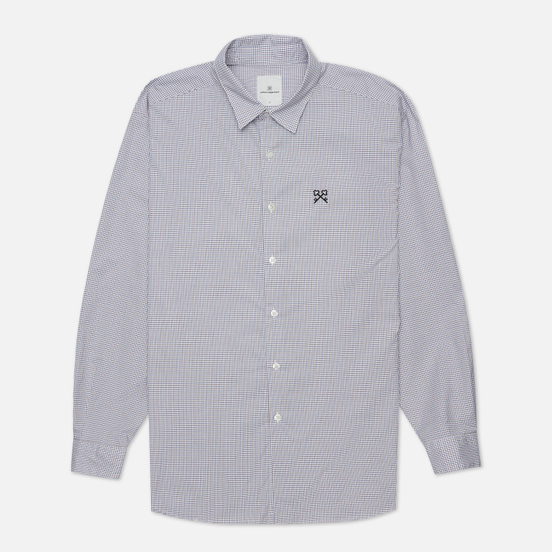 Мужская рубашка uniform experiment Baggy Regular Collar Tattersall