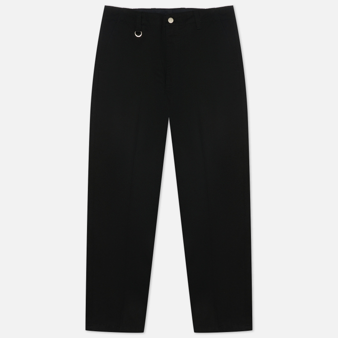 Мужские брюки uniform experiment, цвет чёрный, размер S UE-212023-BLK Tapered Chino - фото 1