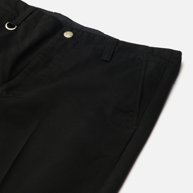 Мужские брюки uniform experiment, цвет чёрный, размер S UE-212023-BLK Tapered Chino - фото 2
