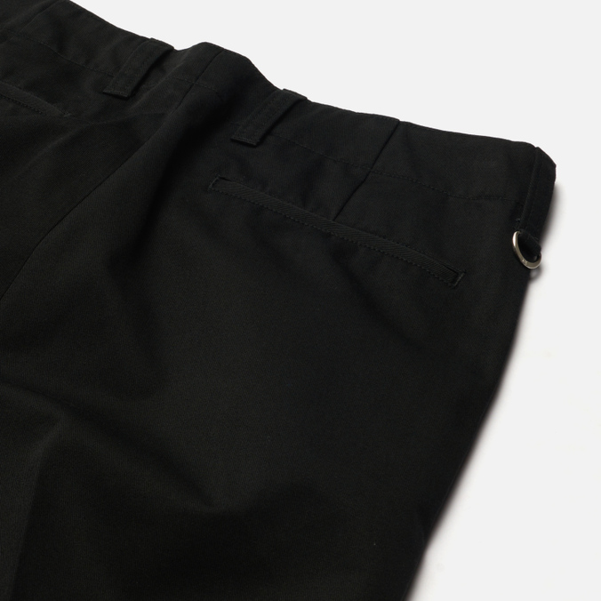 Мужские брюки uniform experiment, цвет чёрный, размер S UE-212023-BLK Tapered Chino - фото 3