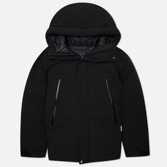 Мужской пуховик uniform experiment Hooded Down Black