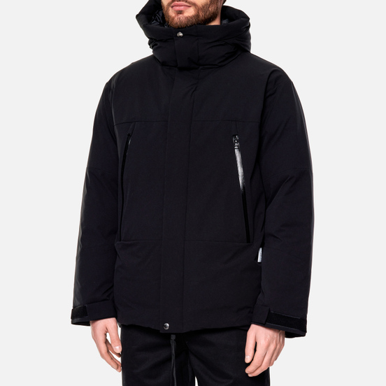 Мужской пуховик uniform experiment Hooded Down Black