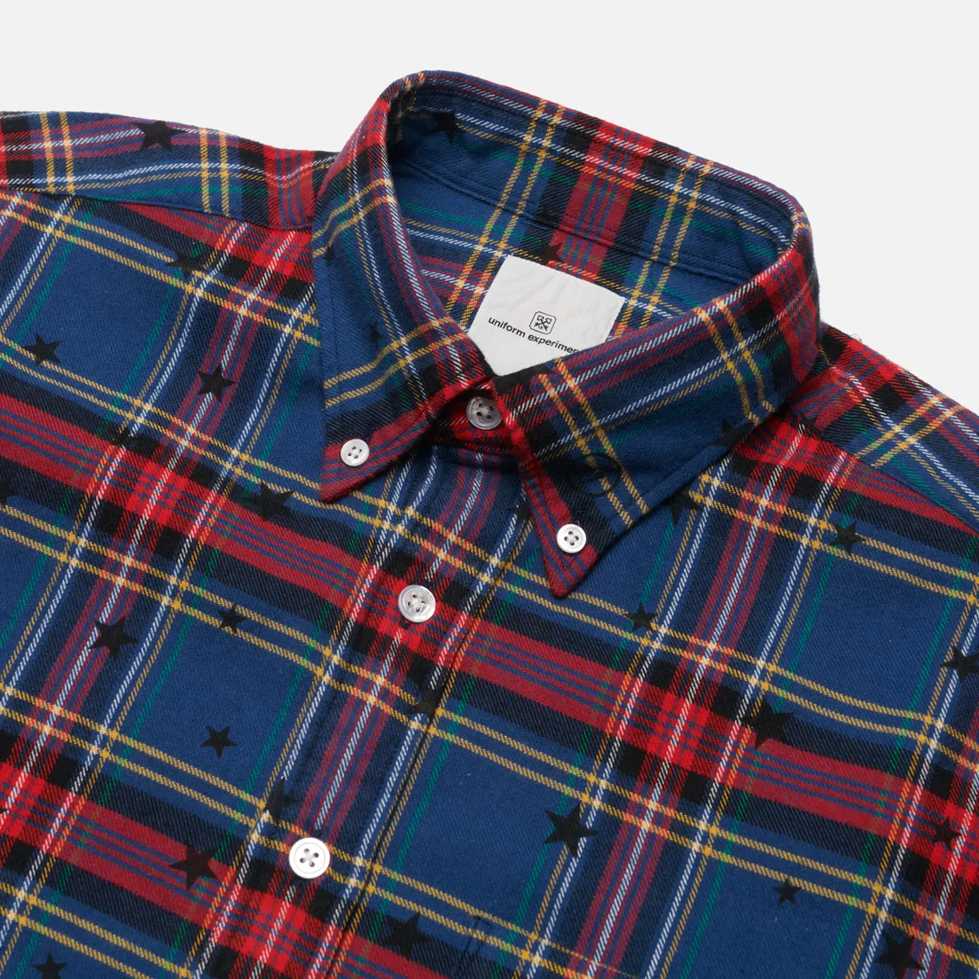 uniform experiment Мужская рубашка Star Flannel Check Big B.D.