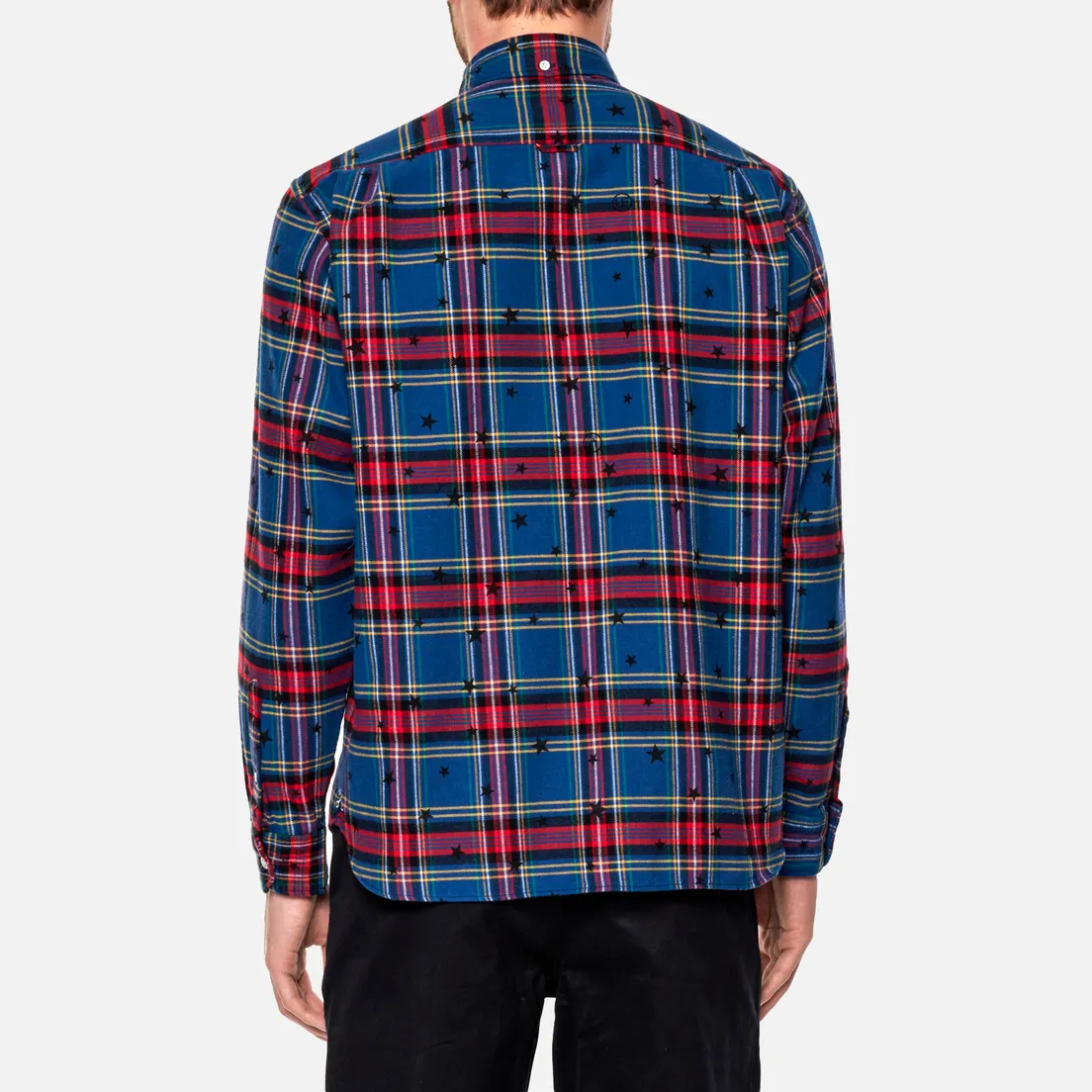 uniform experiment Мужская рубашка Star Flannel Check Big B.D.