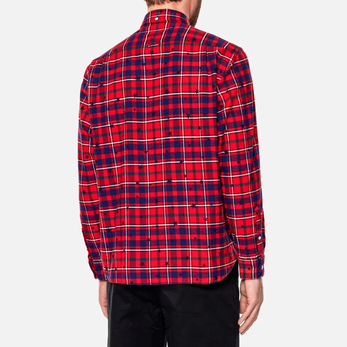 uniform experiment Мужская рубашка Star Flannel Check Big B.D.