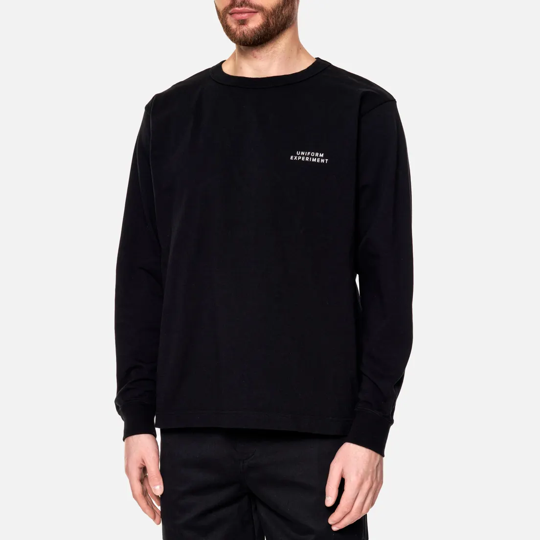 uniform experiment Мужской лонгслив Stencile Wide