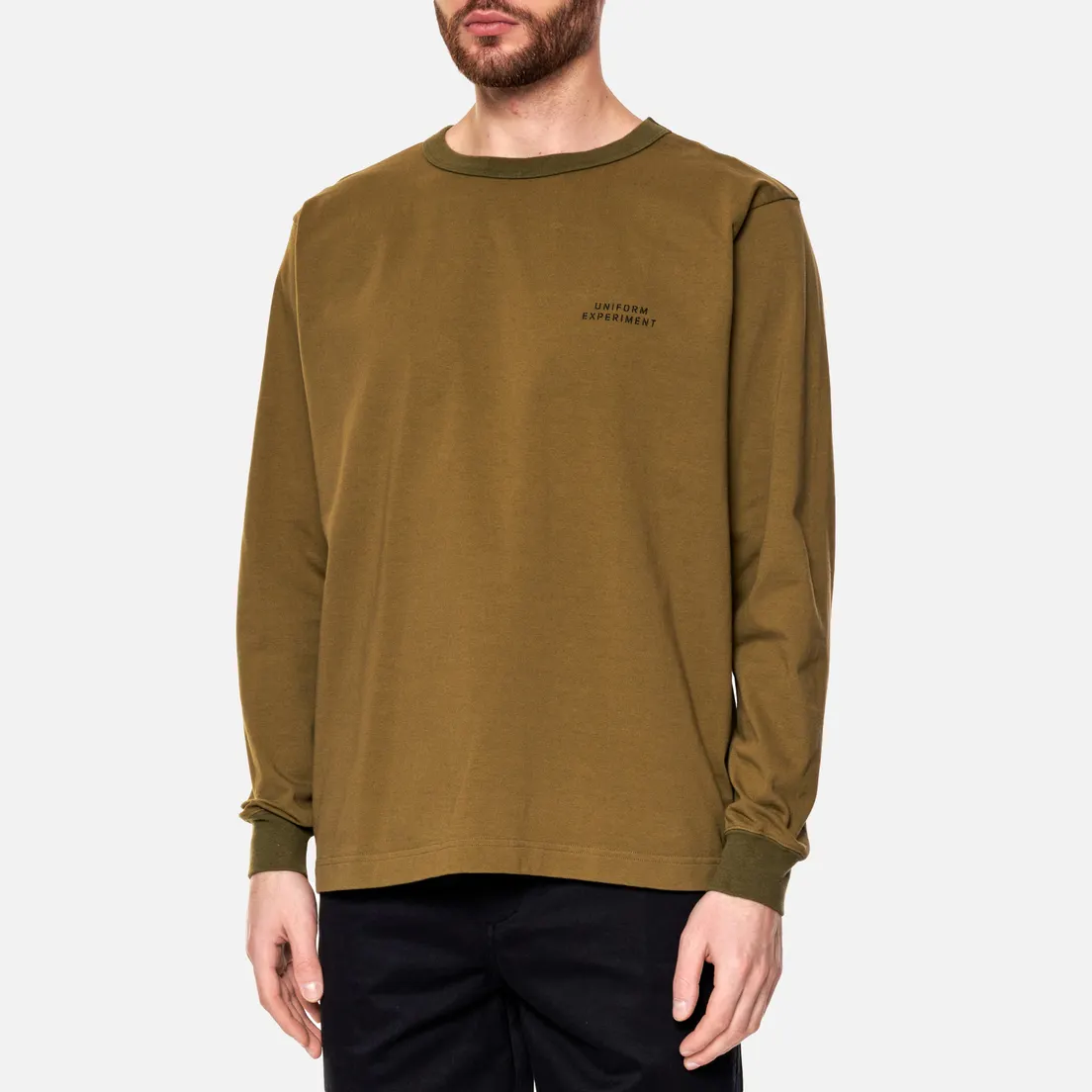 uniform experiment Мужской лонгслив Stencile Wide