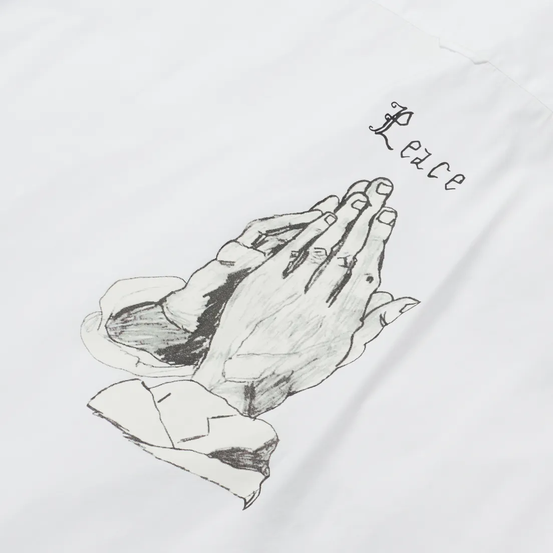 uniform experiment Мужская рубашка x Dondi White Graffiti B.D.