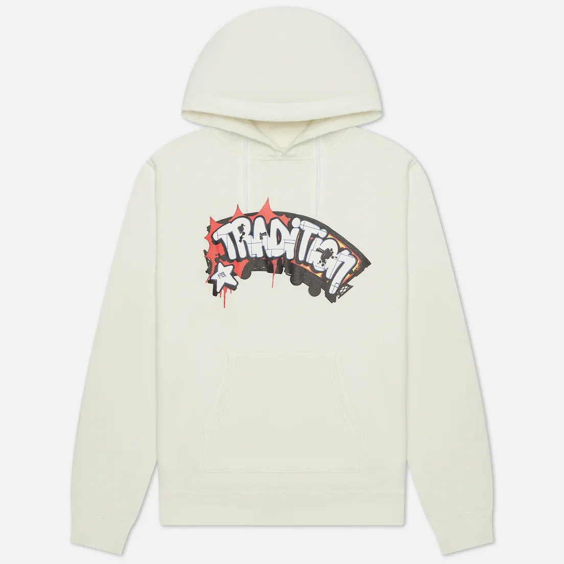 uniform experiment Мужская толстовка x Dondi White Pullover Sweat Hoodie