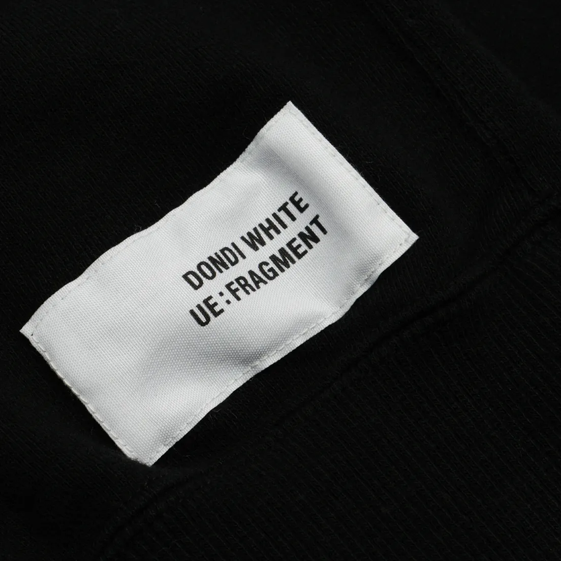 uniform experiment Мужская толстовка x Dondi White Signature Crew Neck