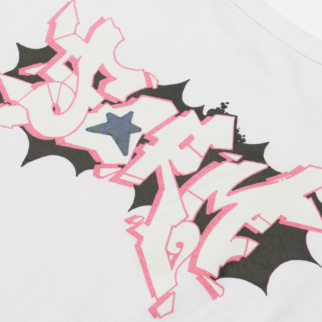 uniform experiment Мужской лонгслив x Dondi White Graffiti Wide