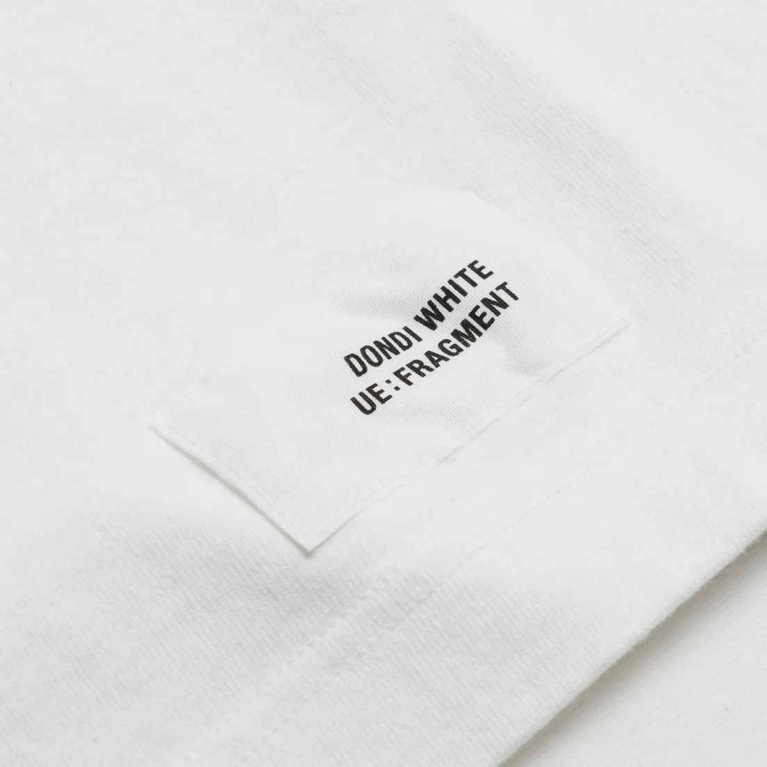 uniform experiment Мужской лонгслив x Dondi White Graffiti Wide