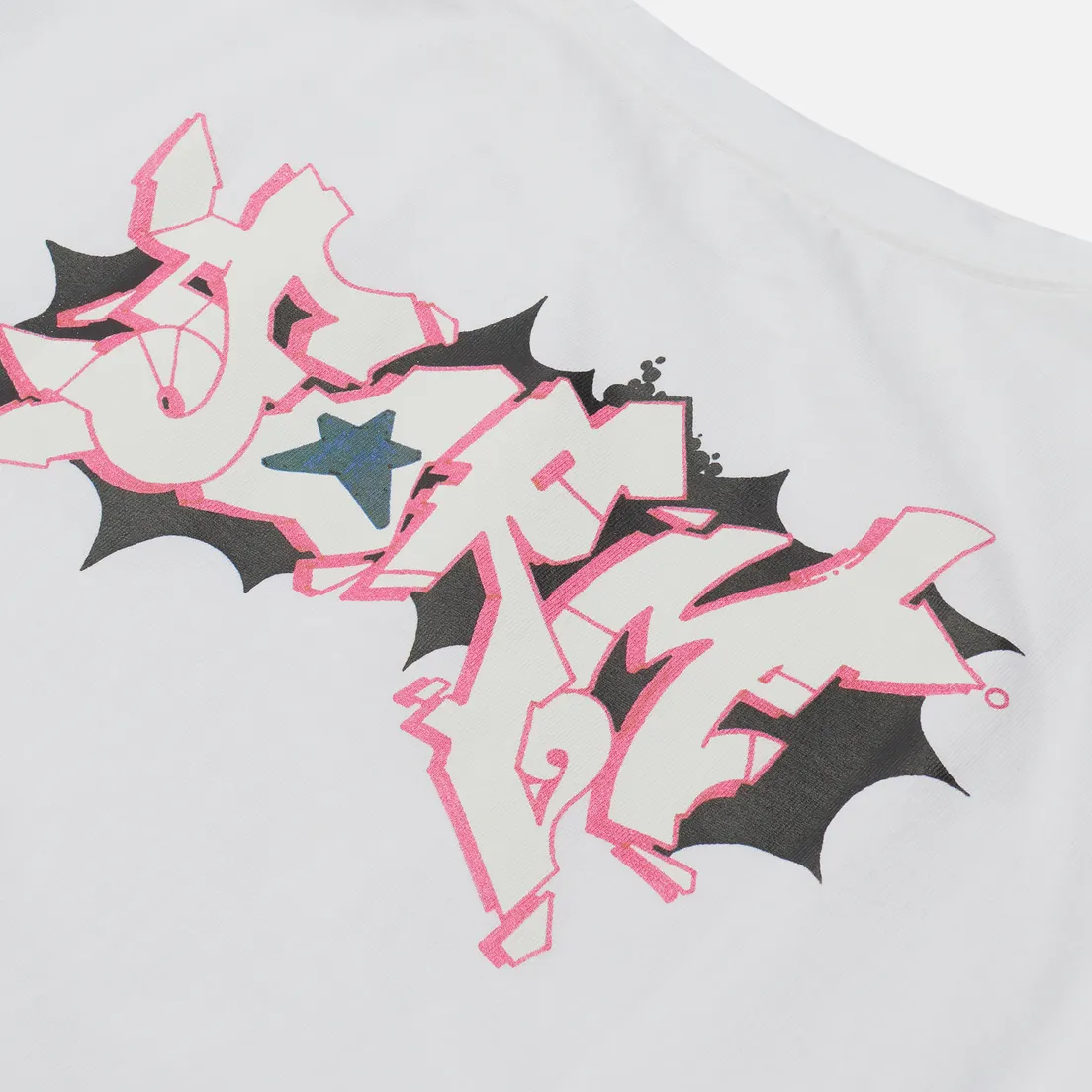 uniform experiment Мужская футболка x Dondi White Graffiti Wide