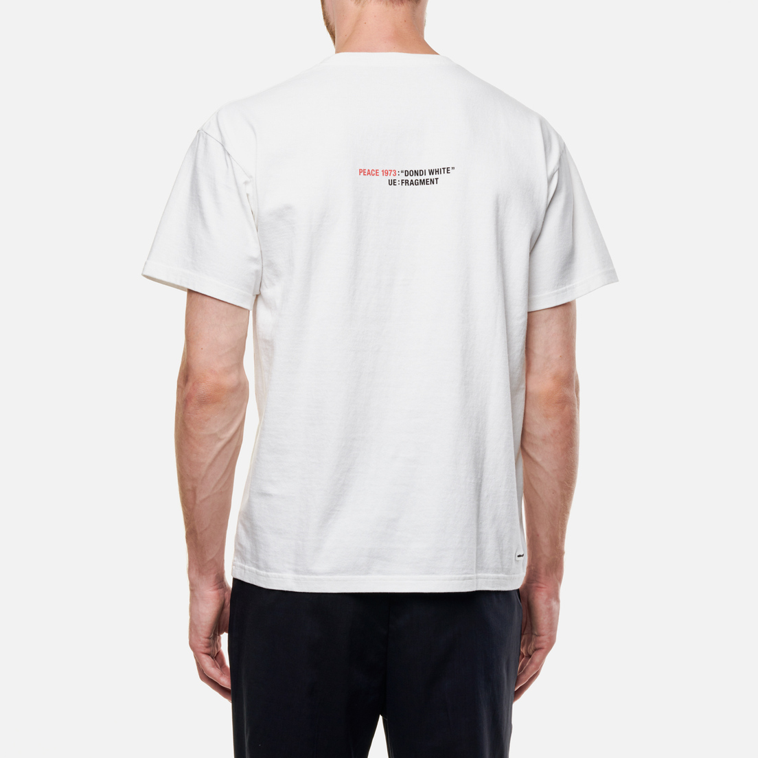 uniform experiment Мужская футболка x Dondi White Peace 1973
