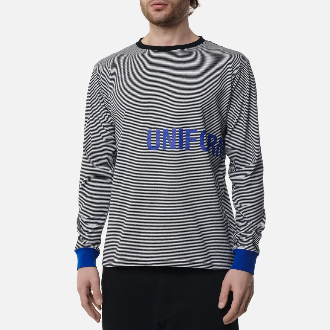 uniform experiment Мужской лонгслив Trim Color Border