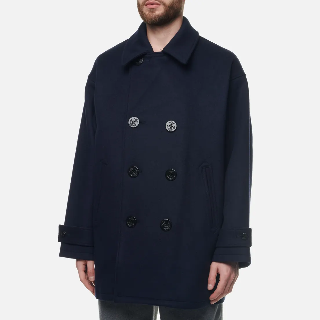 uniform experiment Мужское пальто Oversized Pea
