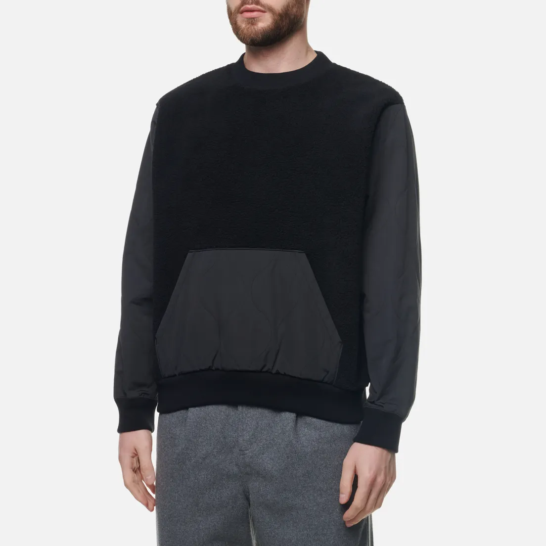 uniform experiment Мужская толстовка Fabric Mix Fleece