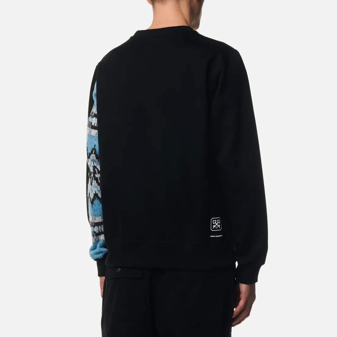 uniform experiment Мужская толстовка Sleeve Paneled Crew Neck