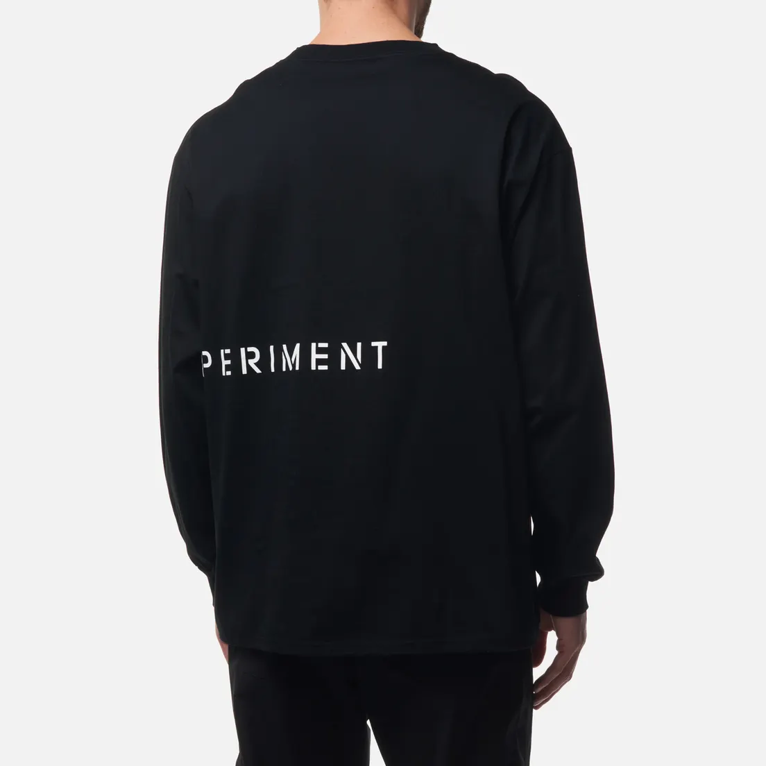 uniform experiment Мужской лонгслив Stencil Logo Baggy