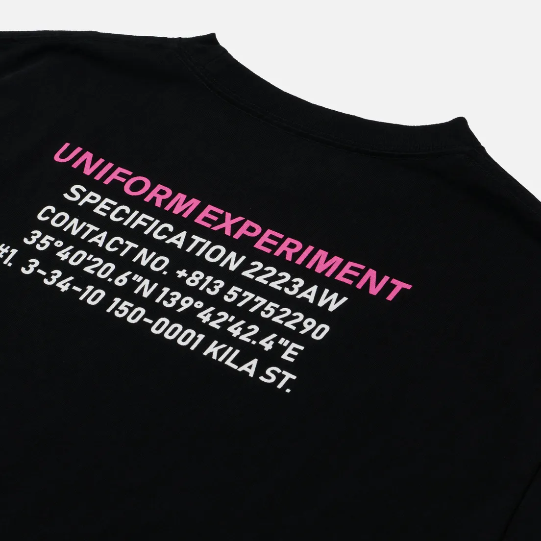 uniform experiment Мужская футболка Location Logo