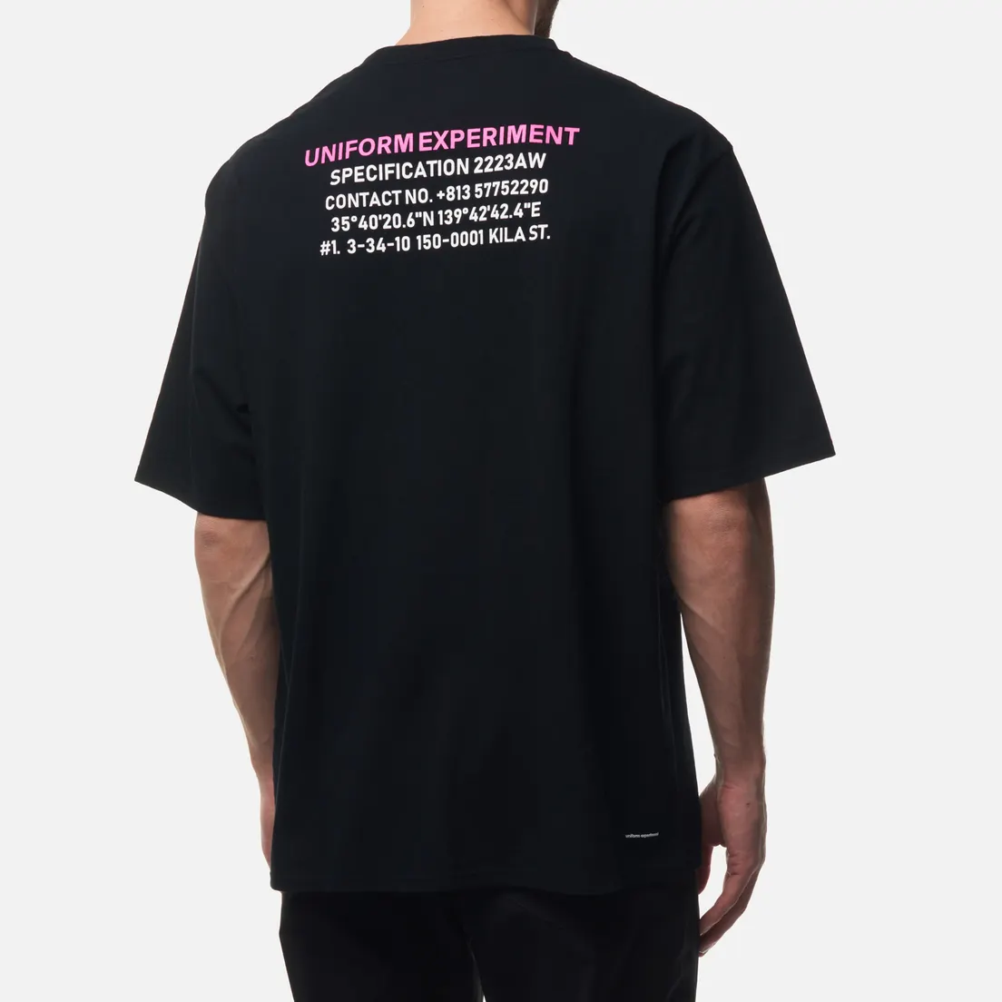 uniform experiment Мужская футболка Location Logo